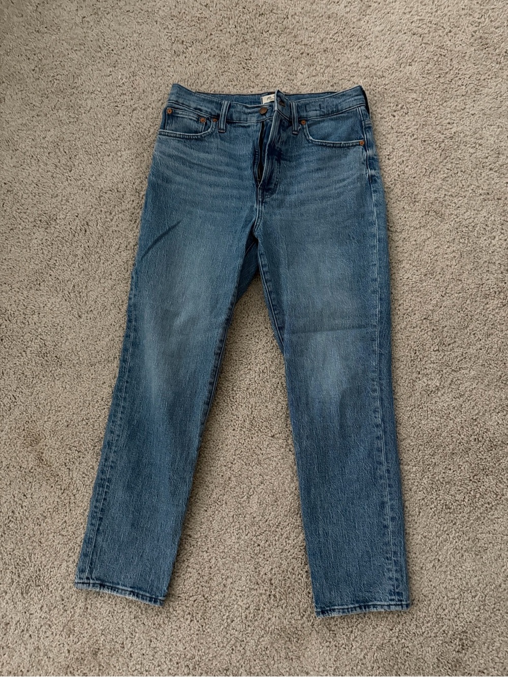 Women’s Madewell straight leg Jean